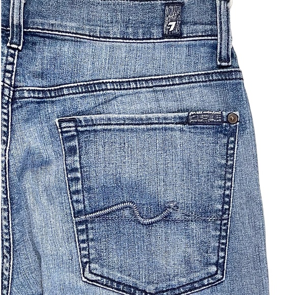 🎉 HP! ❤️ Men’s 7FAM Relaxed Fit Stretch Jeans - Picture 6 of 9